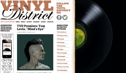 The Vinyl District Premiering Tom Levin's Mind's Eye
